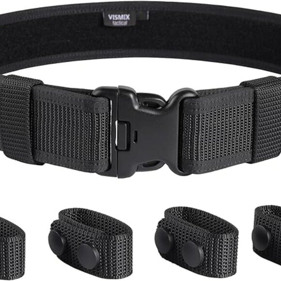 VISMIX Tactical Duty Belt 2" Police Security Heavy Nylon Law Enforcement New - Picture 6 of 8